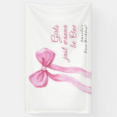 Banderoles Les filles veulent juste être une fête d'anniversa (Vertical)