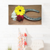 Banderoles Les fleurs de la couronne triple (En situation)