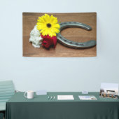 Banderoles Les fleurs de la couronne triple (Salon professionnel)