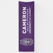 Banderoles Les grands Danois de l'UAlbany | Le Diplômé Assist (Vertical)