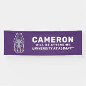 Banderoles Les grands Danois de l'UAlbany | Le Diplômé Assist (Horizontal)