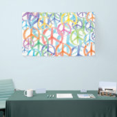 Banderoles Les multiples couleurs de la paix (Salon professionnel)