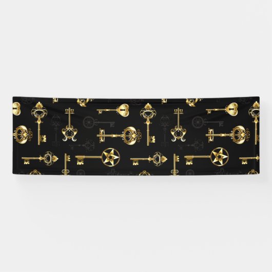 Banderoles Les Patters de Seamless avec Golden Keys (Horizontal)