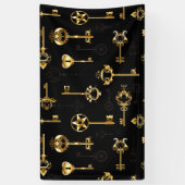 Banderoles Les Patters de Seamless avec Golden Keys (Vertical)