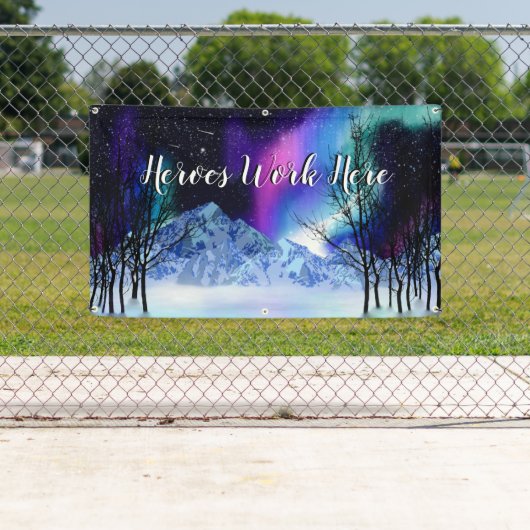 Banderoles Les points forts de l'hiver (En situation)