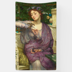 Banderoles Lesbia et son Bruant (par Edward John Poynter)