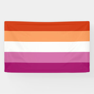 Banderoles Lesbian Pride Flag LGBTQ