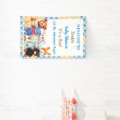 Banderoles Let the Adventures Begin | Boy's Baby Shower (Insitu)