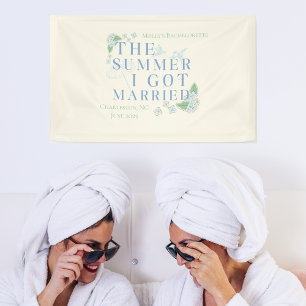 Banderoles L'été où je me suis marié - Bachelorette côtière