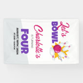 Banderoles Let's Bowl Kids Bowling Birthday Party (Horizontal)