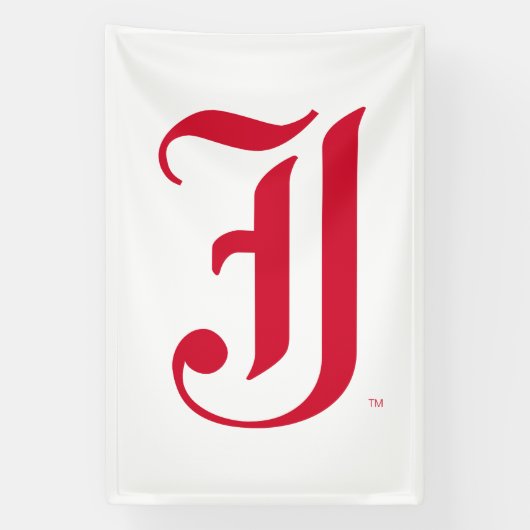 Banderoles LETTRE JSU Classique de l'Université d'État de Jac (Verticale)