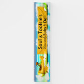 Banderoles LG Deli, Entreprise, Vous L'Nommez Bandeau Extérie (Vertical)