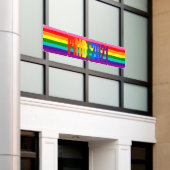 Banderoles LGBT Rainbow Pride Gay pride 2021 (Bâtiment extérieur)