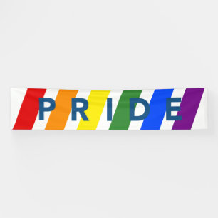 Banderoles LGBTQ FIDE Rainbow Stripes
