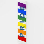 Banderoles LGBTQ FIDE Rainbow Stripes (Vertical)