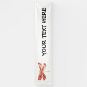 Banderoles libellule de fleurs avec sakura de bijoux (Vertical)