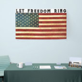 Banderoles Liberté du drapeau américain (Salon professionnel)