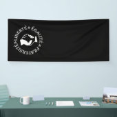 Banderoles Liberté, égalité, fraternité (Salon professionnel)