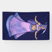 Banderoles Libra Sword Belly Dancer (Horizontal)