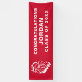 Banderoles Licence de l'Université d'État de Jacksonville (Vertical)