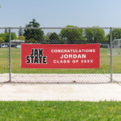 Banderoles Licence de l'Université d'État de Jacksonville (En situation)