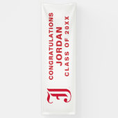 Banderoles Licence de l'Université d'État de Jacksonville (Vertical)