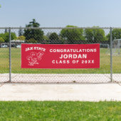 Banderoles Licence de l'Université d'État de Jacksonville (En situation)