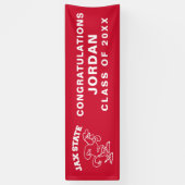 Banderoles Licence de l'Université d'État de Jacksonville (Vertical)