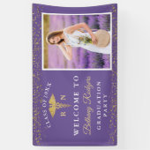 Banderoles Licence en soins infirmiers de la RN Parties scint (Vertical)