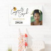 Banderoles Licorne Afro Jaune de la Promotion (En situation)