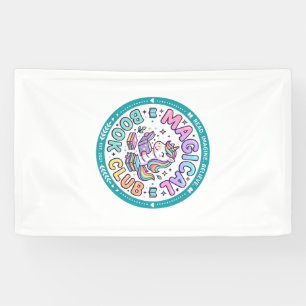 Banderoles Licorne Club de Livre Magique T-shirt Drôle Graphi