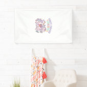 Banderoles Licorne Forest Forager Licorne Conception Graphiqu (En situation)