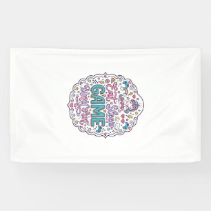 Banderoles Licorne Manger Dormir Jeu Licorne Impression Ludiq