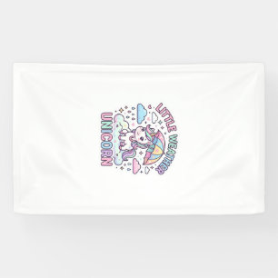 Banderoles Licorne Petit Temps Licorne Conception Graphique W