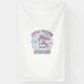 Banderoles Licorne Petit Temps Licorne Conception Graphique W (Vertical)