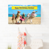 Banderoles Ligne Conga pour la fête des chiens (En situation)