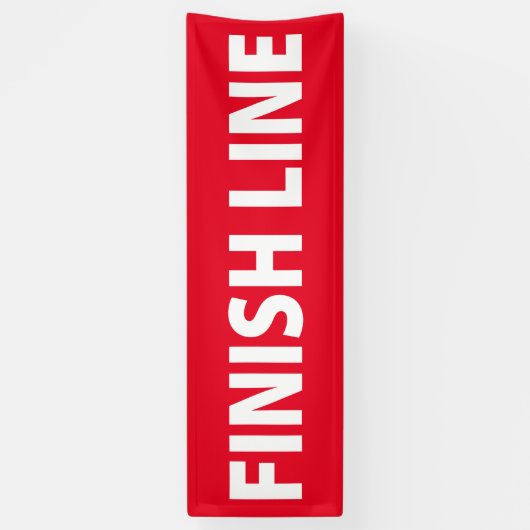 Banderoles Ligne d'arrivée (Vertical)