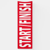 Banderoles Ligne d'arrivée événement de début/de course (Vertical)