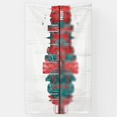 Banderoles Ligne Skyline Provo Utah (Vertical)