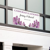 Banderoles Lilac Spring Garden Mariage suspendu (Bâtiment extérieur)