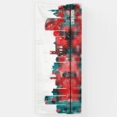 Banderoles Limerick Ireland Skyline (Vertical)