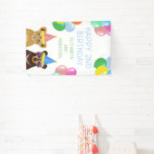 Banderoles Lion et Bear Cub 2e anniversaire (Insitu)