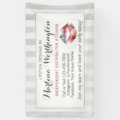 Banderoles Lipstick Distributeur Lips Kiss Trade Show / Fête (Vertical)