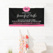 Banderoles Lipstick Distributeur Lips Kiss Trade Show / Fête (En situation)