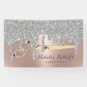 Banderoles Liste de cheveux Rose Gold Silver Drives Beauté Sa