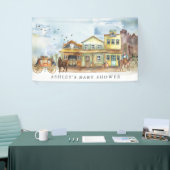 Banderoles Little Cowboy | Baby shower occidental Bienvenue (Salon professionnel)