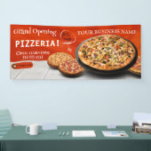 Banderoles Livraison de pizza Café pizza Restaurant Pizza ouv (Salon professionnel)