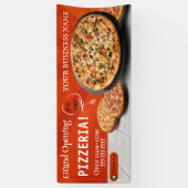 Banderoles Livraison de pizza Café pizza Restaurant Pizza ouv (Vertical)