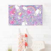 Banderoles Llama motif 1 (En situation)