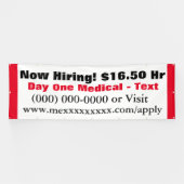 Banderoles Location de bâtiments (Horizontal)